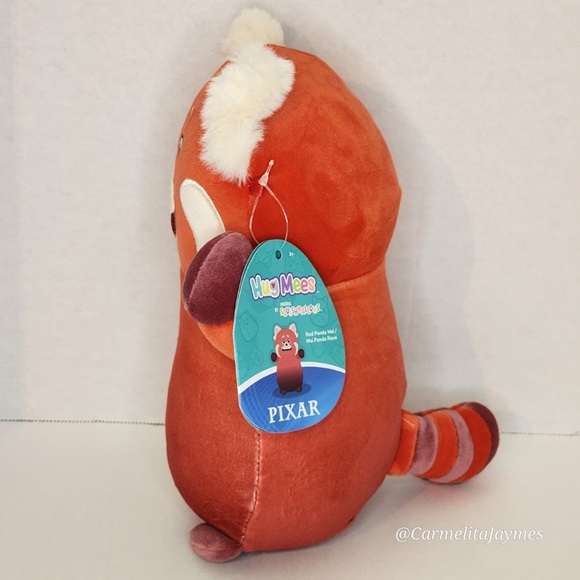 RED PANDA MEI 🐼❤️ Turning Red Disney Pixar Hugmee Squishmallow By Kellytoy NWT - Picture 5 of 8